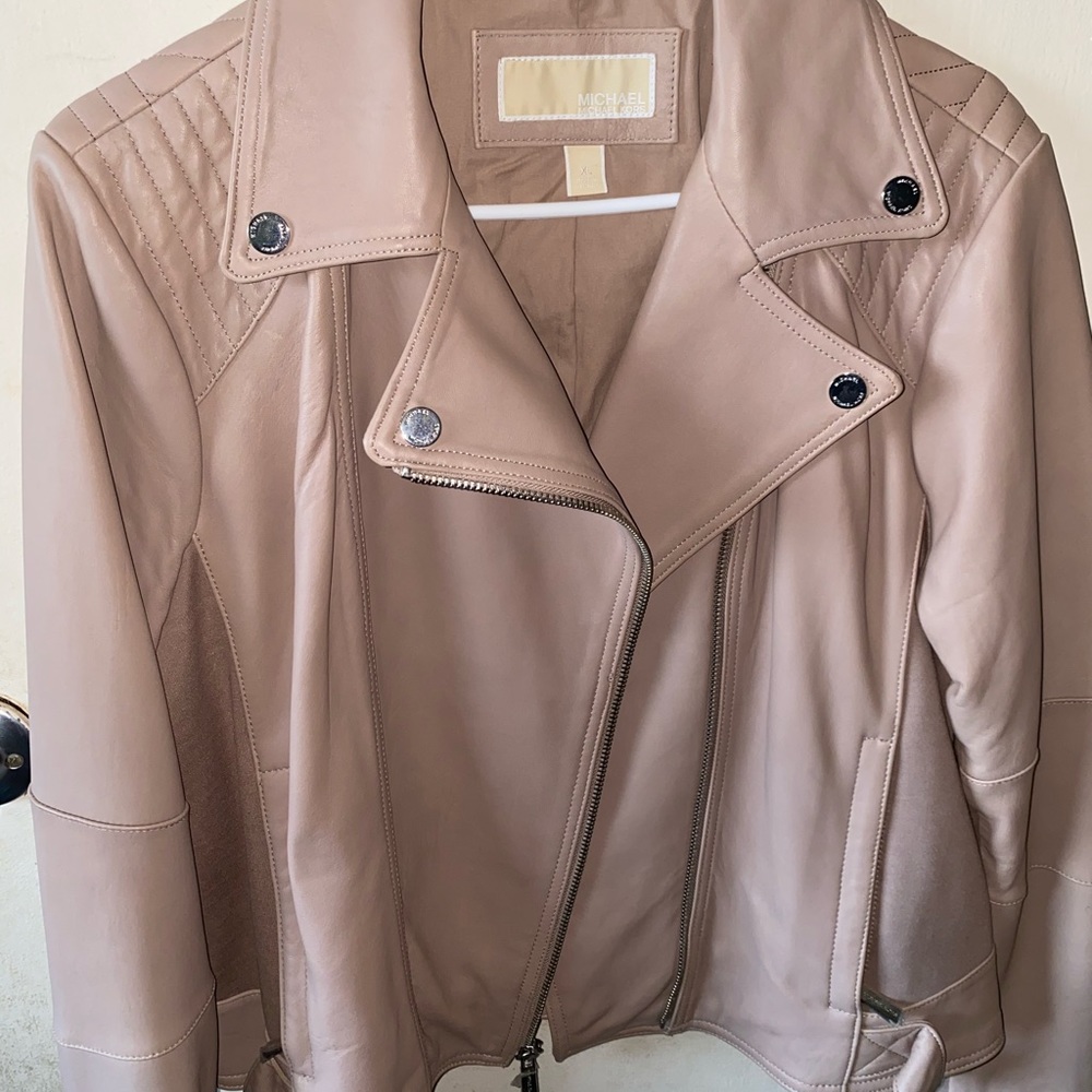 Mk Leather Jacket - image 7